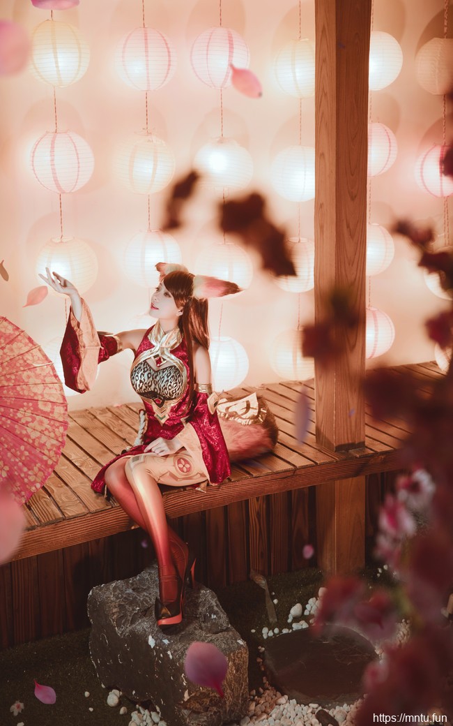 蜜丝公馆花小骨COS王者荣耀阿狸少女妲己