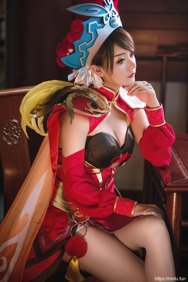 蜜丝公馆花小骨COS王者荣耀霸王别姬虞姬