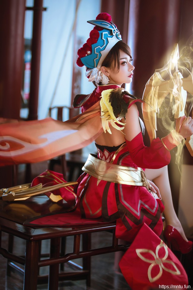 蜜丝公馆花小骨COS王者荣耀霸王别姬虞姬