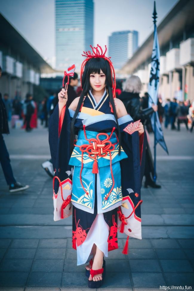 古风萝莉魔王想COSPLAY阴阳师手游彼岸花