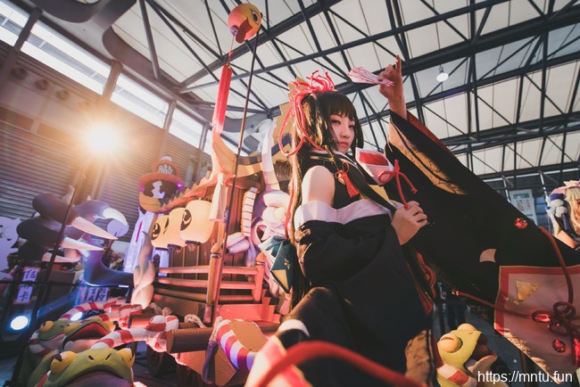 古风萝莉魔王想COSPLAY阴阳师手游彼岸花