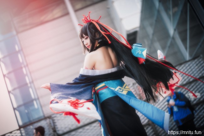 古风萝莉魔王想COSPLAY阴阳师手游彼岸花