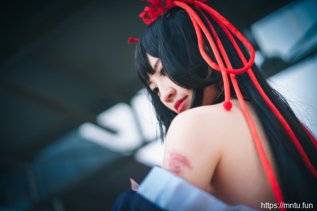 古风萝莉魔王想COSPLAY阴阳师手游彼岸花