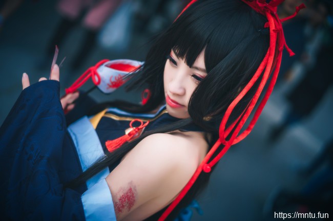 古风萝莉魔王想COSPLAY阴阳师手游彼岸花