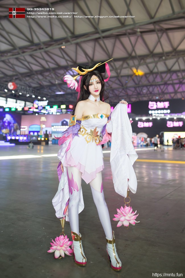 御姐路易大小姐cosplay王者荣耀绝世舞姬貂蝉
