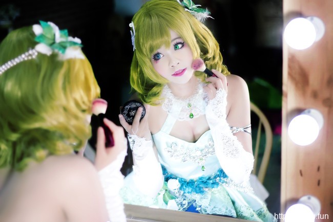 萌系女孩Koyuki COS《偶像大师 灰姑娘女孩》高垣枫