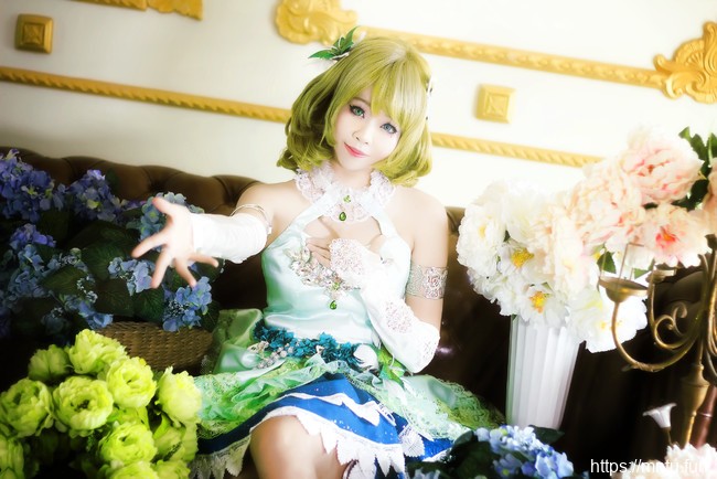 萌系女孩Koyuki COS《偶像大师 灰姑娘女孩》高垣枫