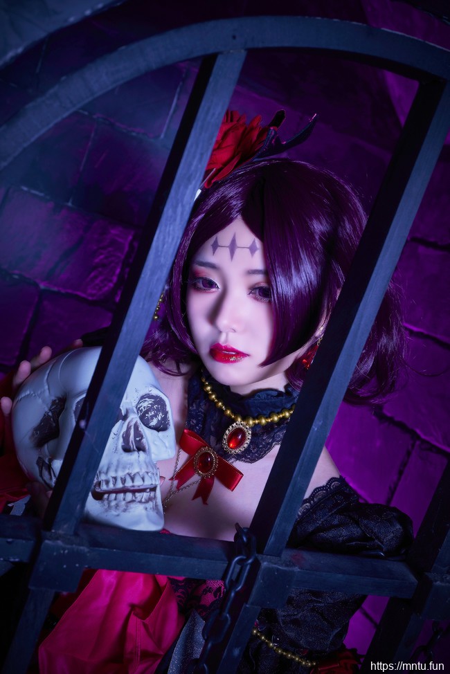 清纯萝莉sharon纱容COSPLAY王者荣耀露娜