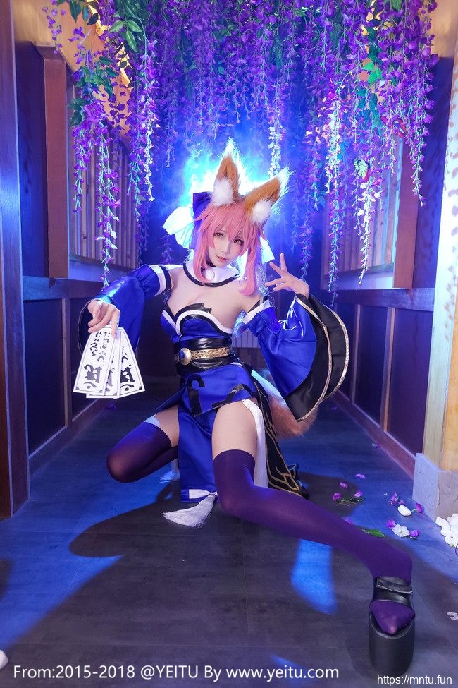 ElyEE子回归COS Fate-Grand-Order扮演正装玉藻前