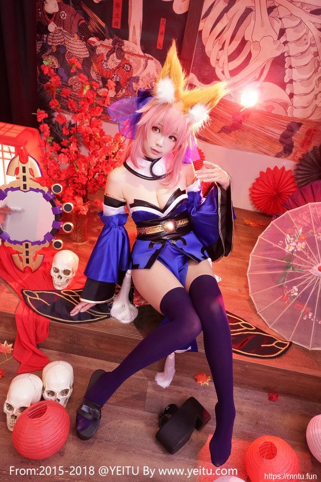 ElyEE子回归COS Fate-Grand-Order扮演正装玉藻前