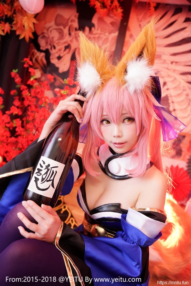 ElyEE子回归COS Fate-Grand-Order扮演正装玉藻前