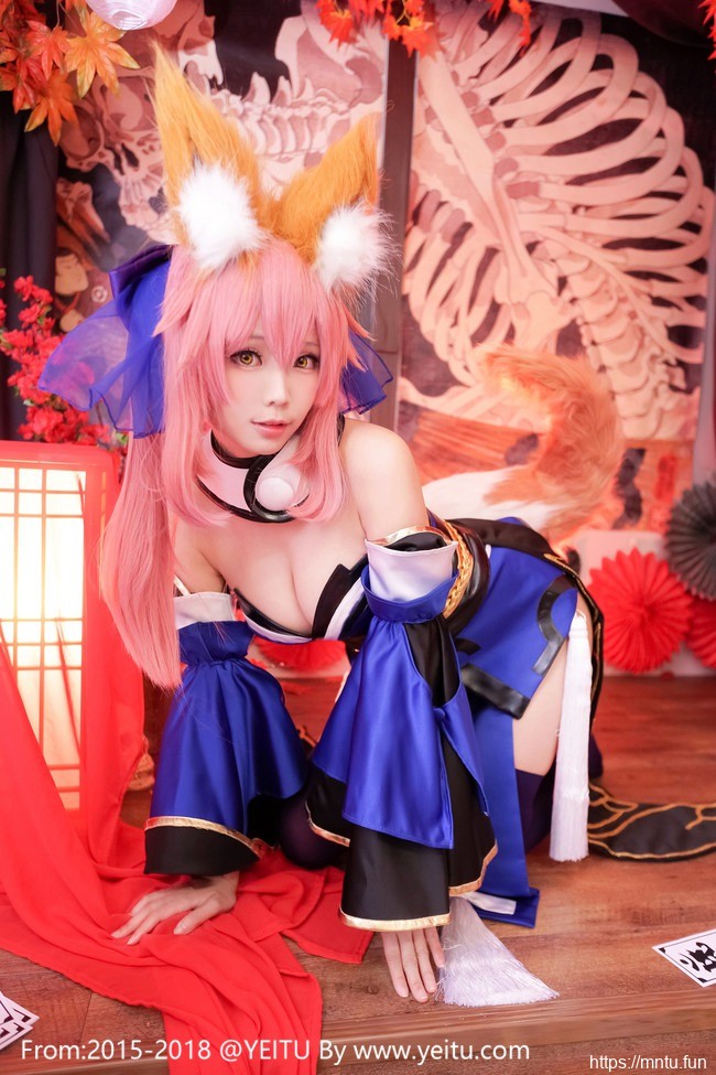 ElyEE子回归COS Fate-Grand-Order扮演正装玉藻前