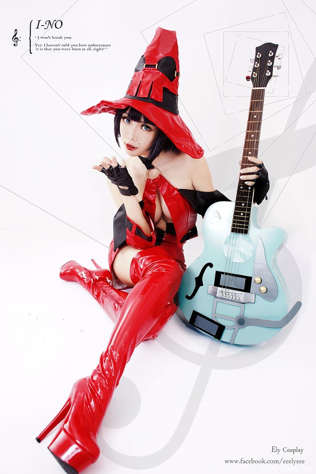 御姐ElyEE子COSPLAY罪恶装备性感美女I-No