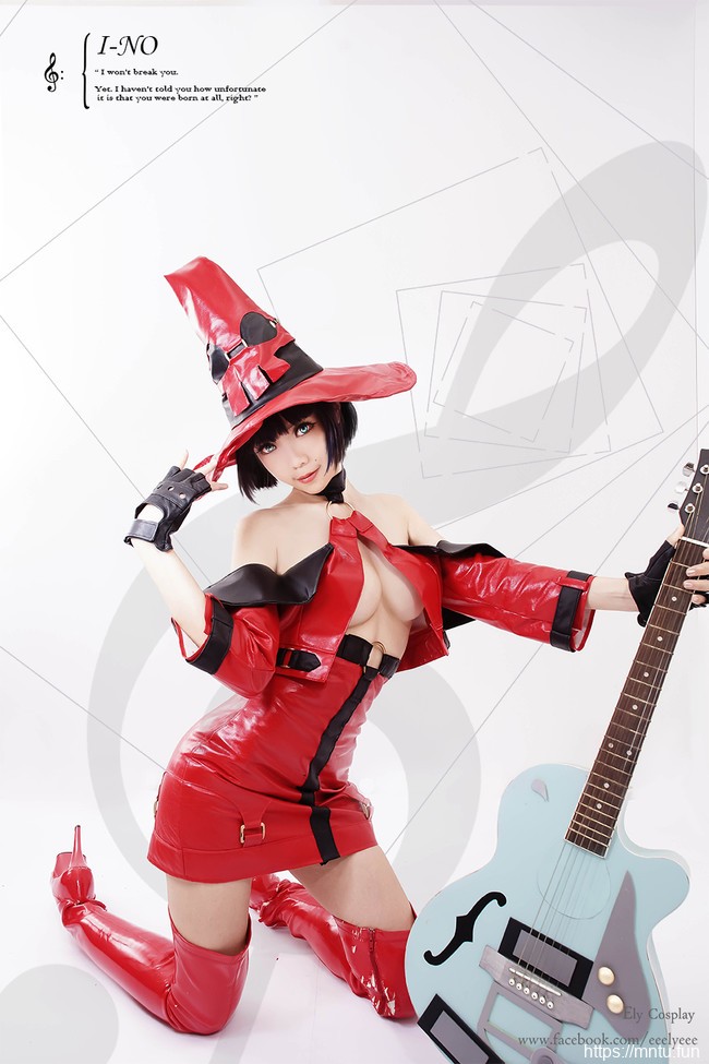 御姐ElyEE子COSPLAY罪恶装备性感美女I-No