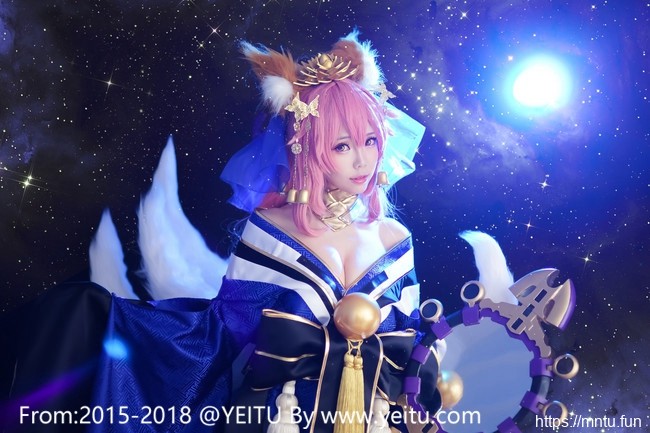 ElyEE子COS Fate-Grand-Order兽耳满破玉藻前