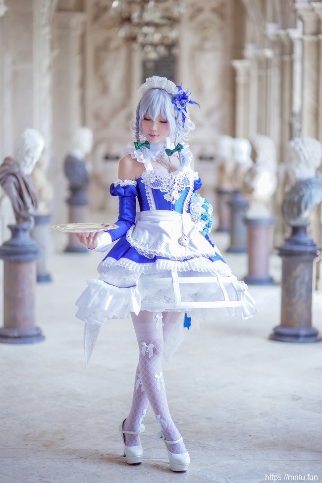 清纯萝莉ElyEE子COSPLAY东方Project十六夜咲夜