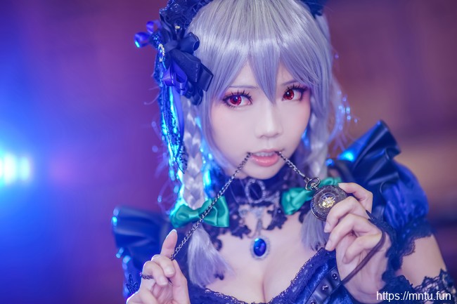清纯萝莉ElyEE子COSPLAY东方Project十六夜咲夜