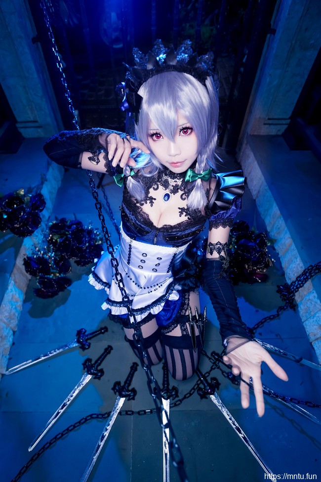 清纯萝莉ElyEE子COSPLAY东方Project十六夜咲夜