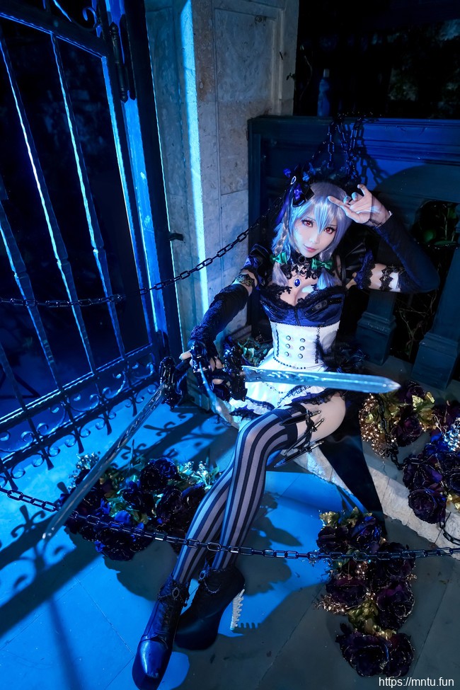 清纯萝莉ElyEE子COSPLAY东方Project十六夜咲夜