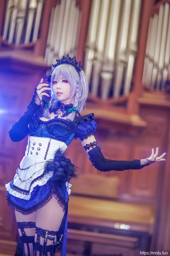 清纯萝莉ElyEE子COSPLAY东方Project十六夜咲夜