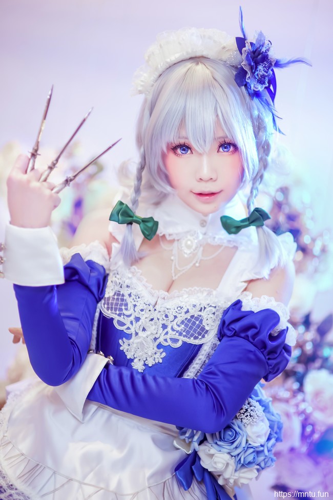 清纯萝莉ElyEE子COSPLAY东方Project十六夜咲夜