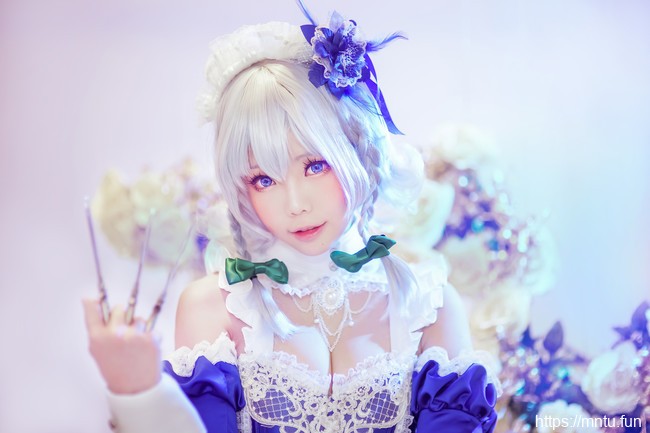 清纯萝莉ElyEE子COSPLAY东方Project十六夜咲夜