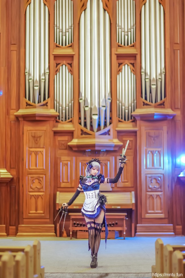 清纯萝莉ElyEE子COSPLAY东方Project十六夜咲夜