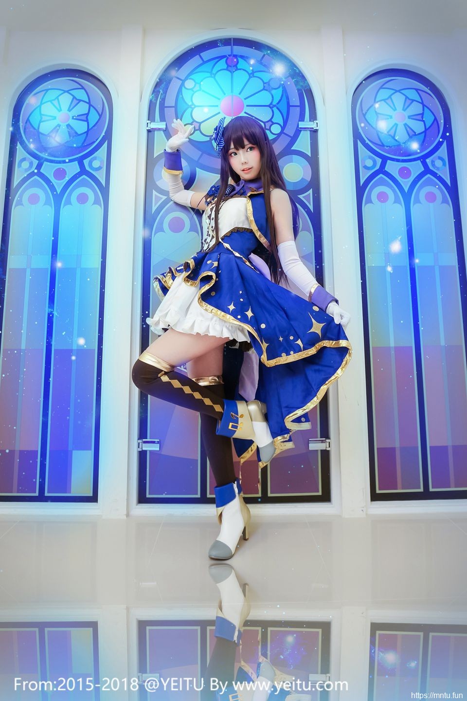 台湾Coser ElyEE子扮演偶像大师灰姑娘女孩涩谷凛