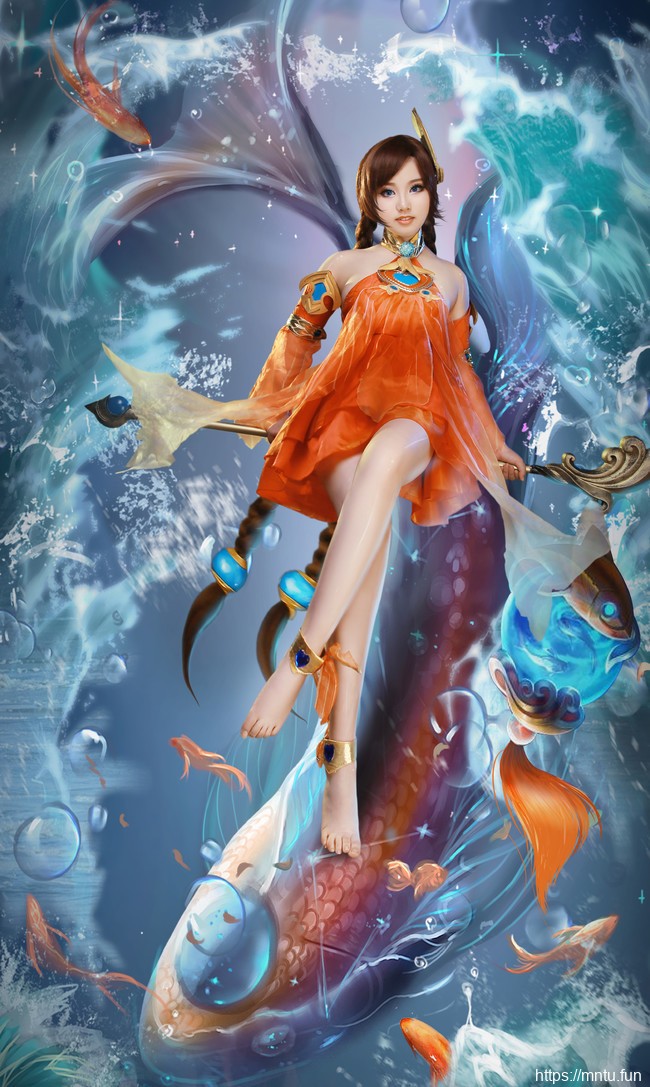 [新人报道]古风美女青子衿COSPLAY王者荣耀大乔