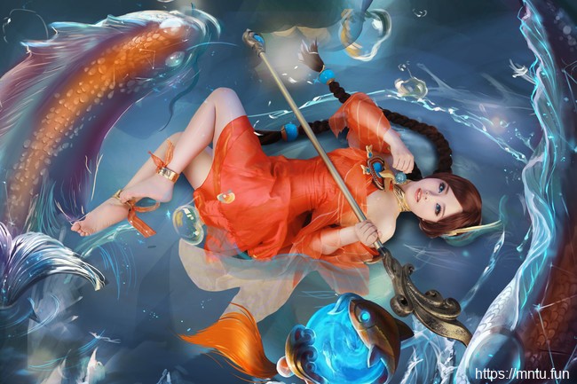 [新人报道]古风美女青子衿COSPLAY王者荣耀大乔