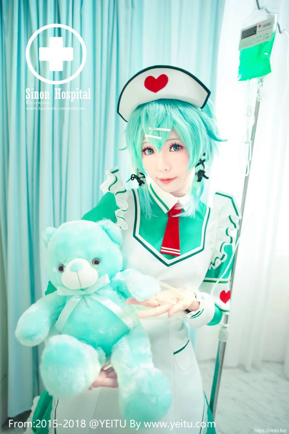 台湾萌妹ElyEE子COSPLAY刀剑神域朝田诗乃
