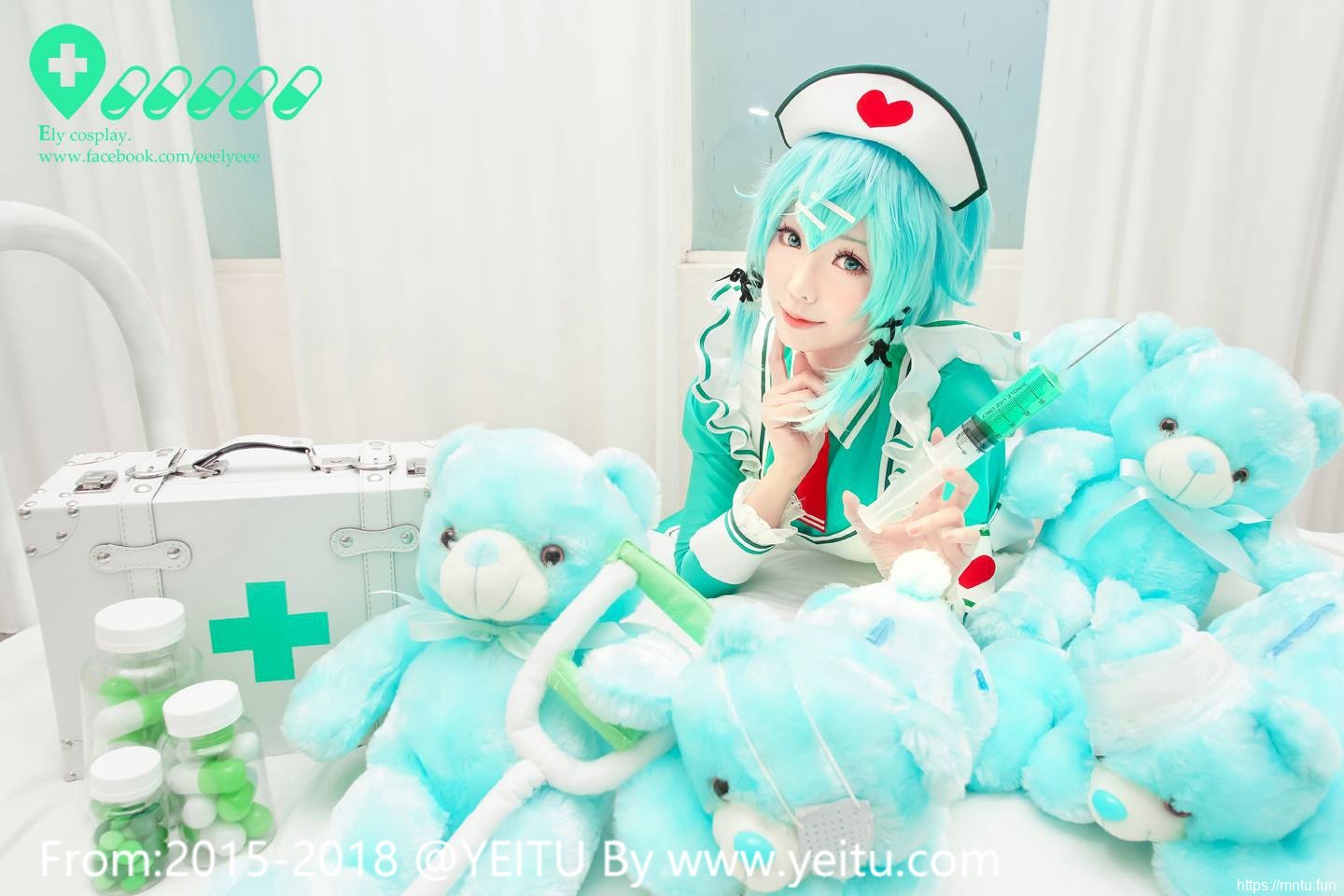 台湾萌妹ElyEE子COSPLAY刀剑神域朝田诗乃