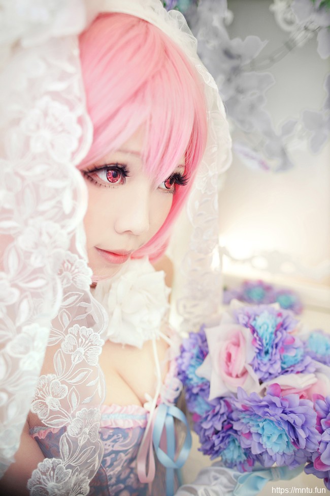 御姐ElyEE子COSPLAY扮演东方Project幽幽子