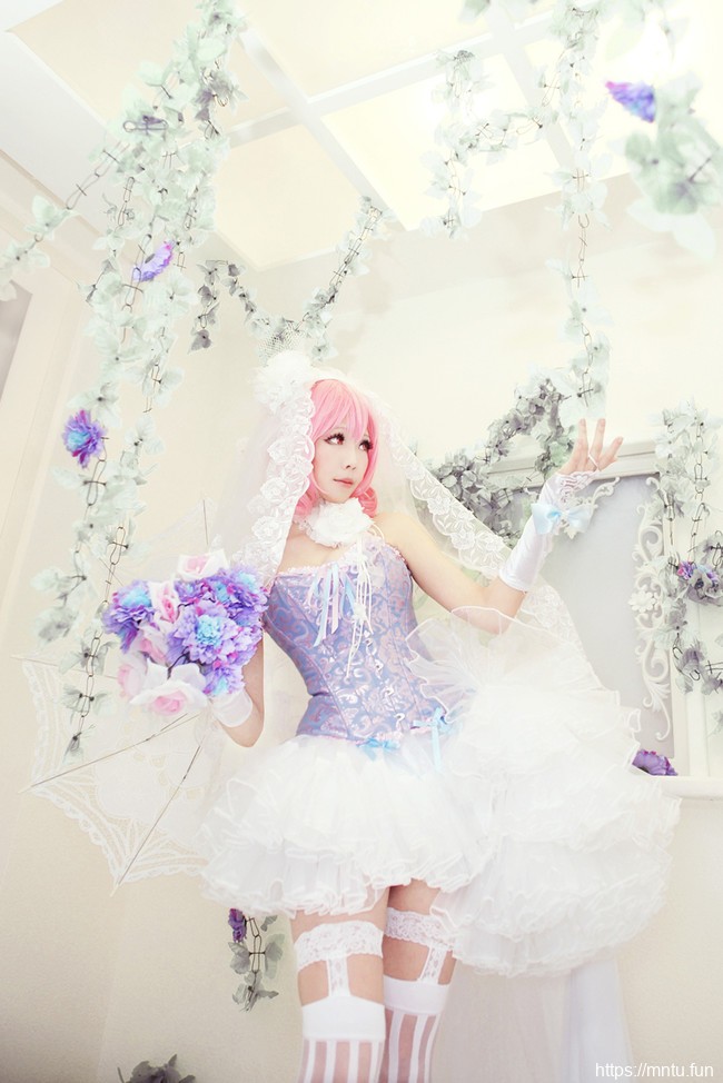 御姐ElyEE子COSPLAY扮演东方Project幽幽子