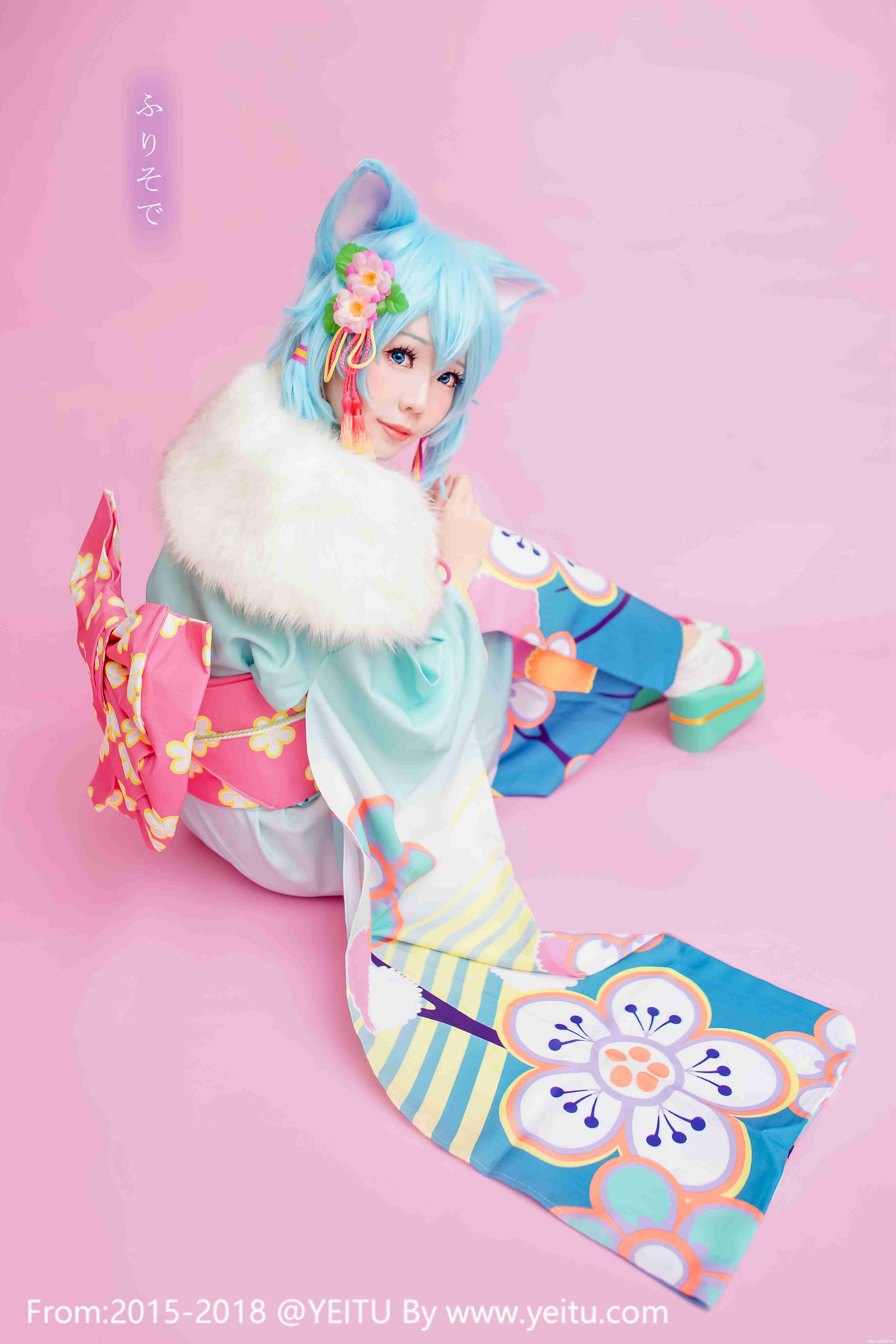 台湾美女ElyEE子COSPLAY刀剑神域朝田诗乃第二季