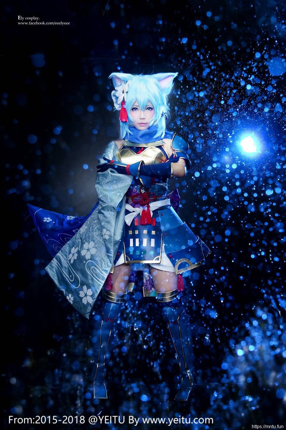 台湾美女ElyEE子COSPLAY刀剑神域朝田诗乃第二季