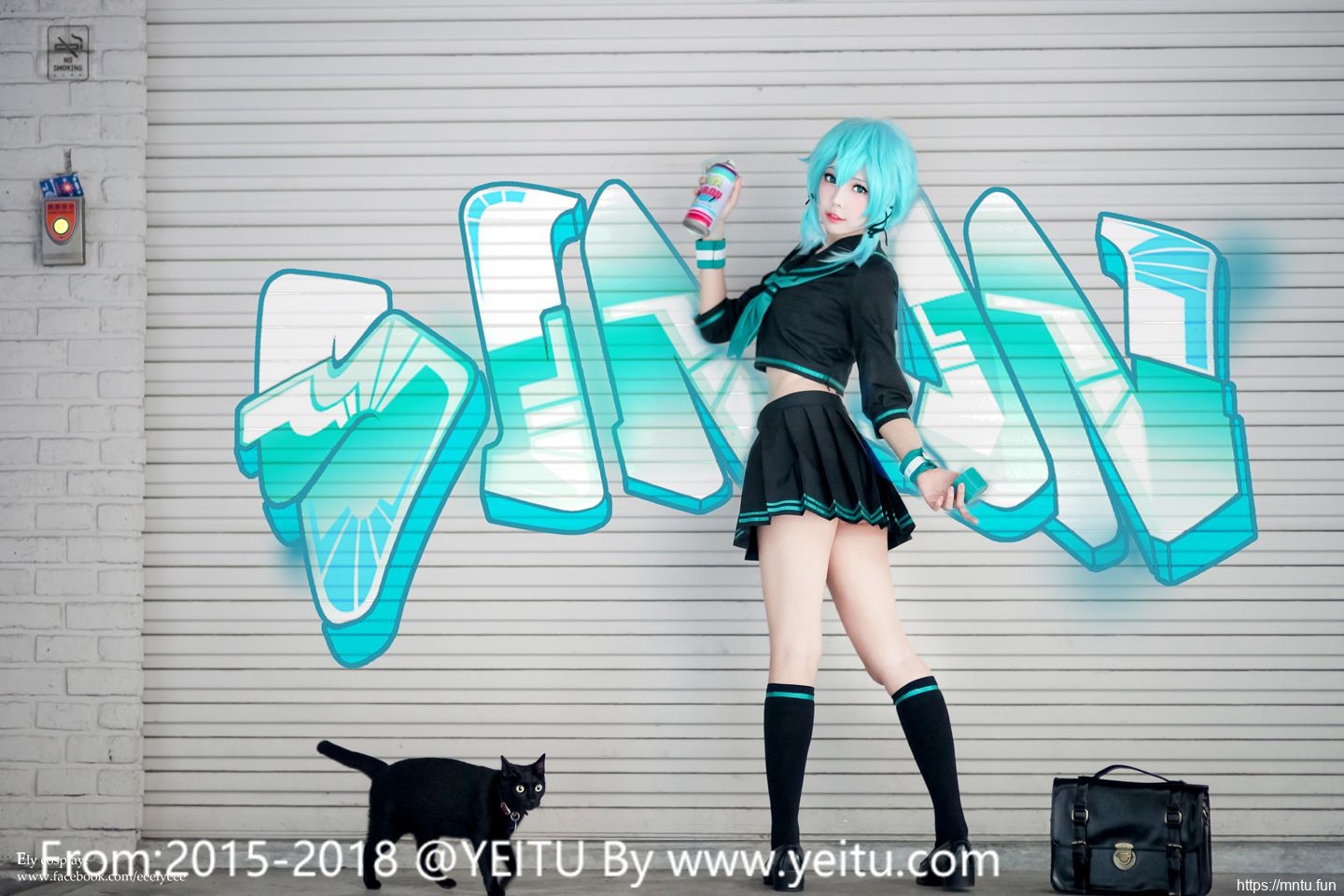 台湾美女ElyEE子COSPLAY刀剑神域朝田诗乃第二季