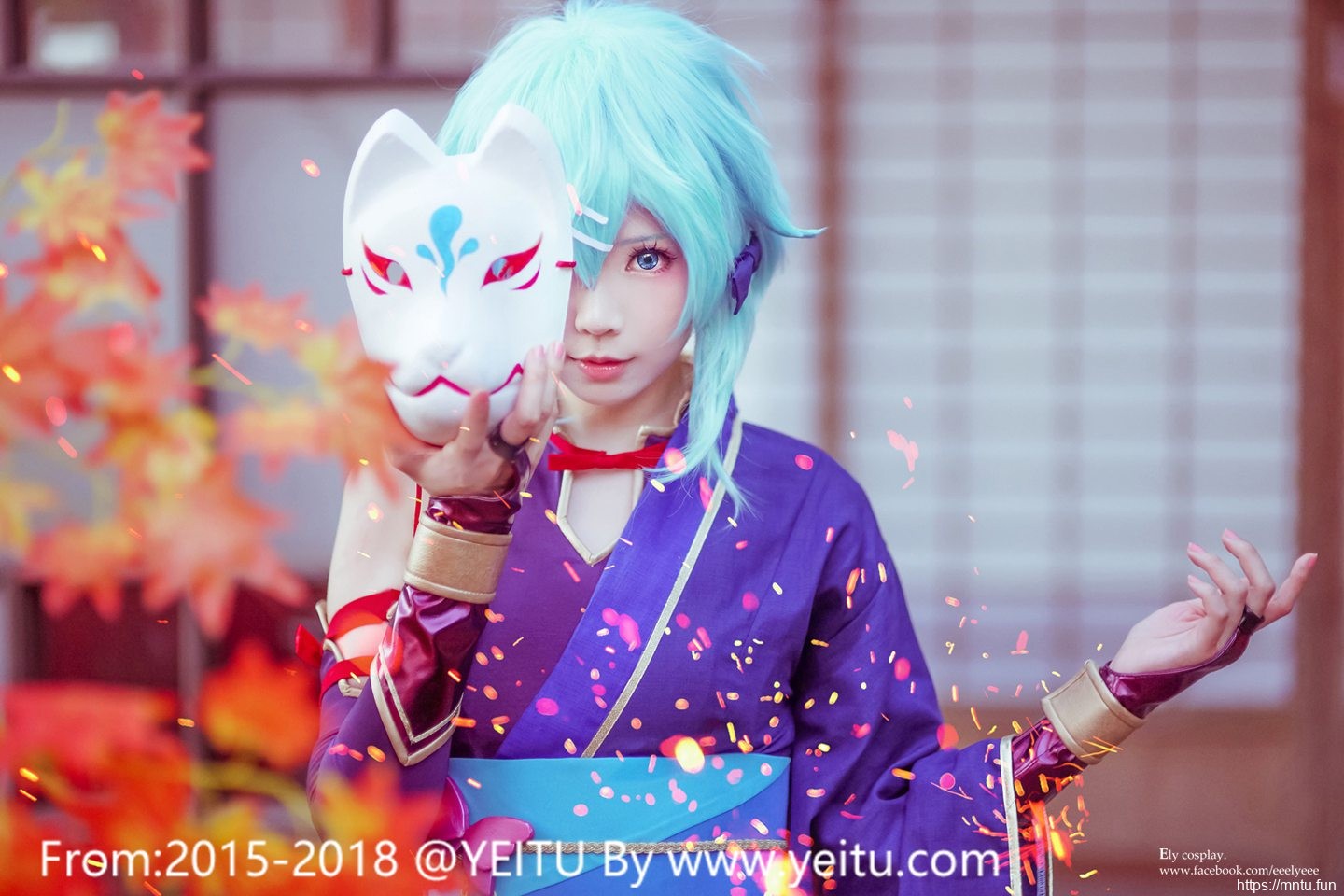 台湾美女ElyEE子COSPLAY刀剑神域朝田诗乃第二季