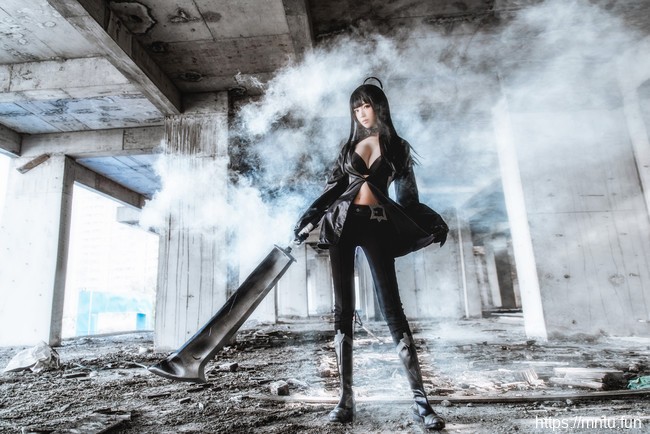 靓妹青青子wCOSPLAY冒险岛2符文剑士菲莉雅