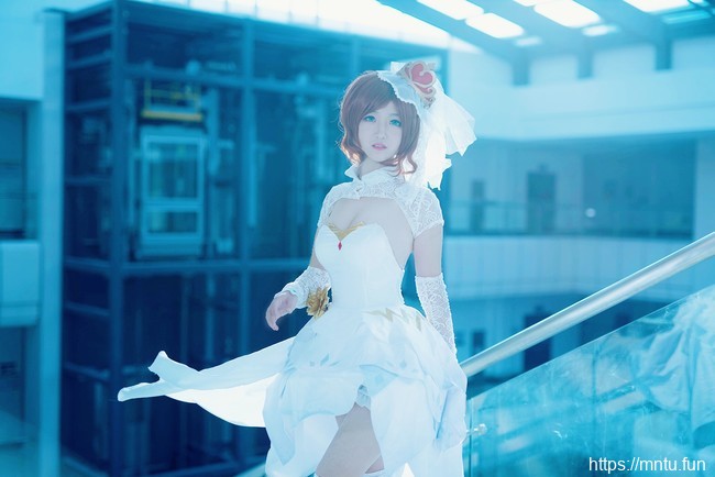 萌系妹子洛狐不吃兔COSPLAY王者荣耀萝莉小乔