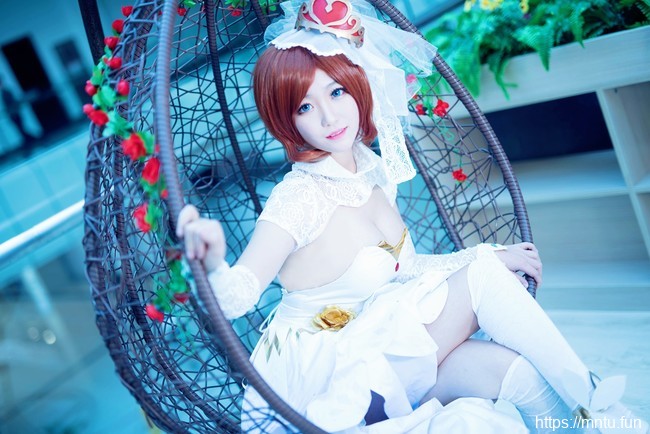 萌系妹子洛狐不吃兔COSPLAY王者荣耀萝莉小乔