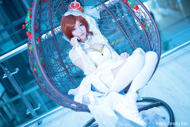 萌系妹子洛狐不吃兔COSPLAY王者荣耀萝莉小乔