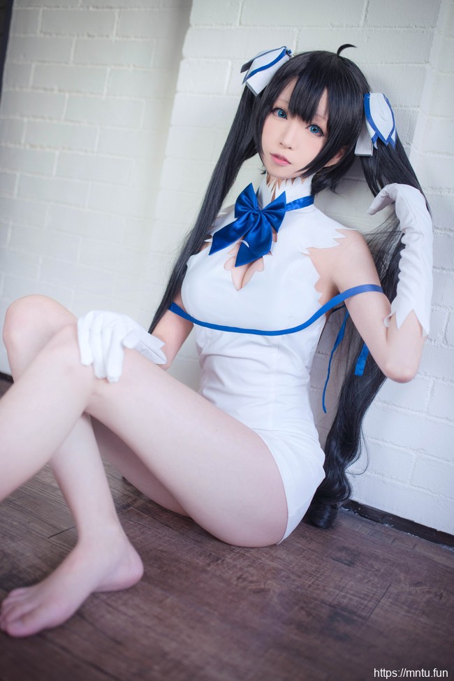 [足控福利] 清纯少女青青子w角色扮演赫斯缇雅