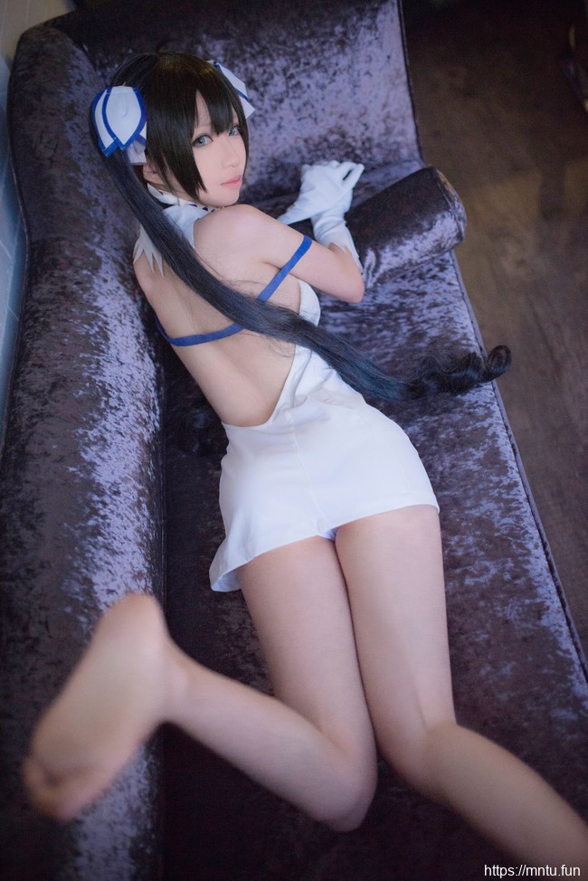 [足控福利] 清纯少女青青子w角色扮演赫斯缇雅