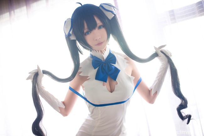 [足控福利] 清纯少女青青子w角色扮演赫斯缇雅