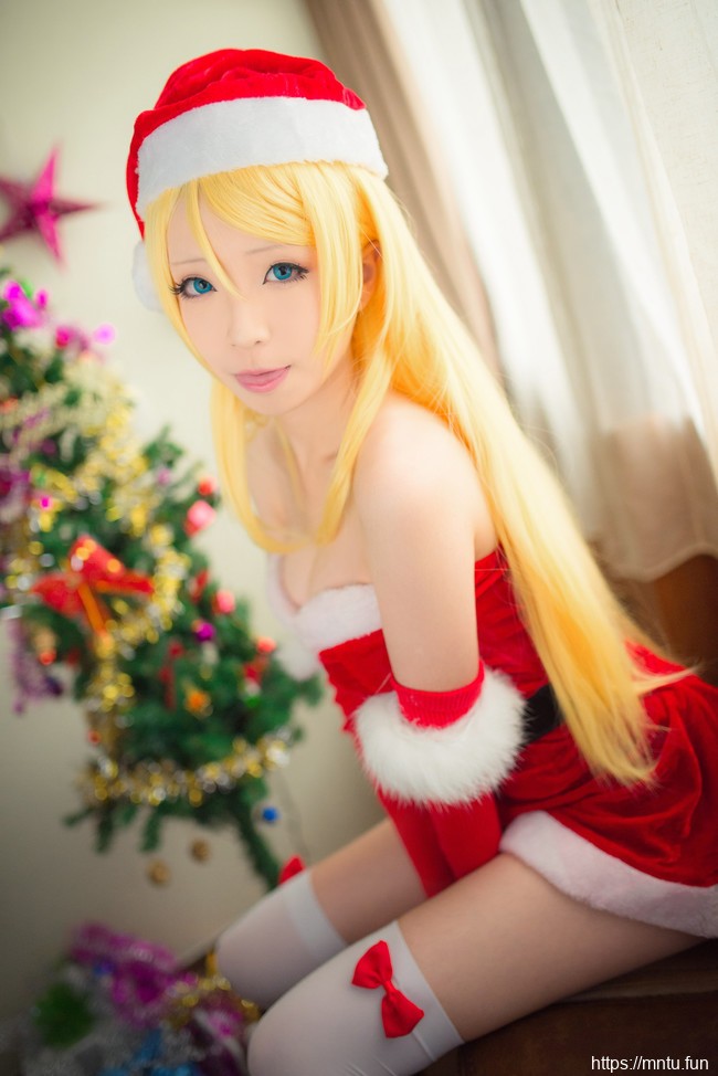 [足控福利]美腿少女青青子wCOS装扮LOVE-LIVE绚濑绘里