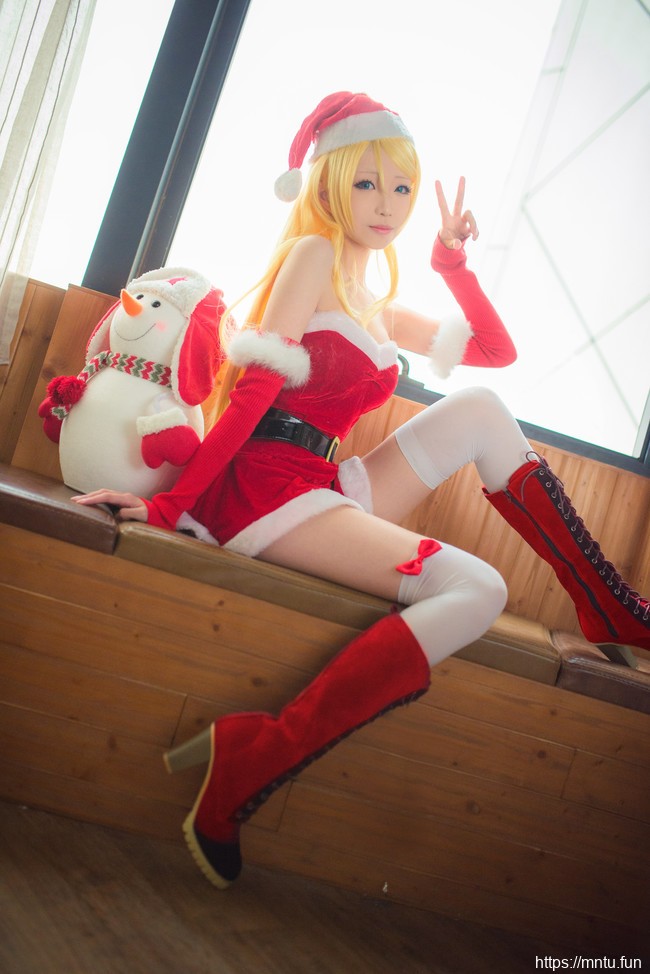 [足控福利]美腿少女青青子wCOS装扮LOVE-LIVE绚濑绘里