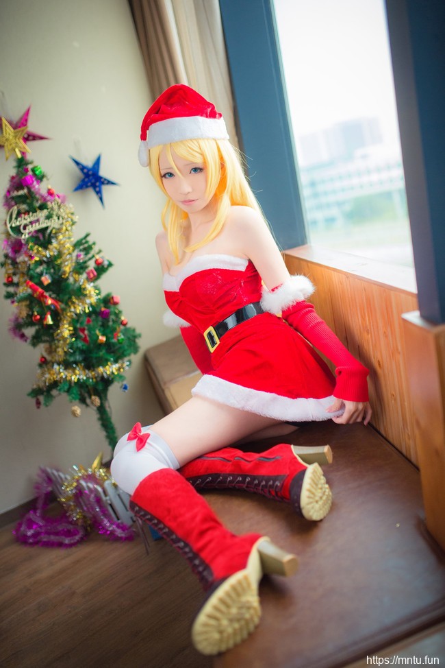 [足控福利]美腿少女青青子wCOS装扮LOVE-LIVE绚濑绘里