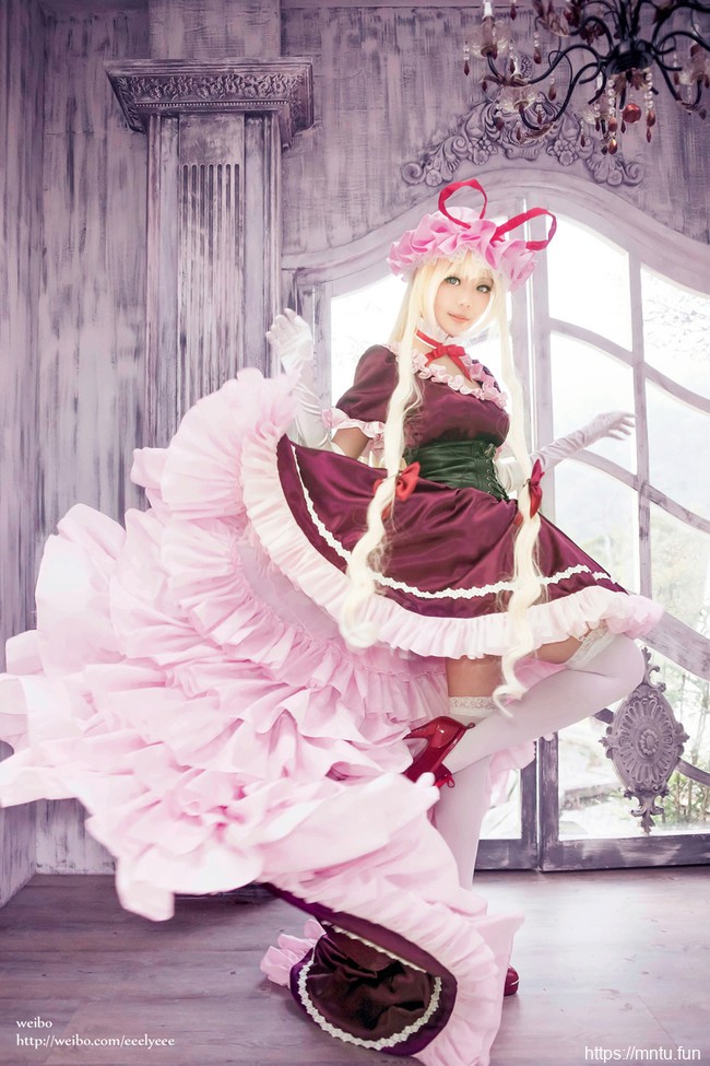 清纯美少女ElyEE子COS东方Project八云紫