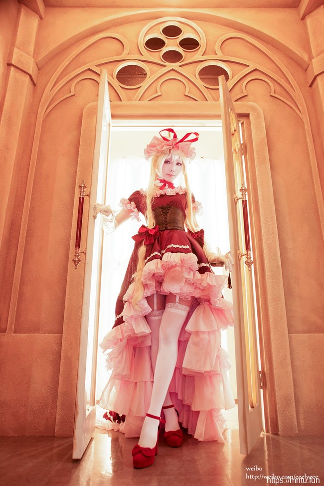 清纯美少女ElyEE子COS东方Project八云紫